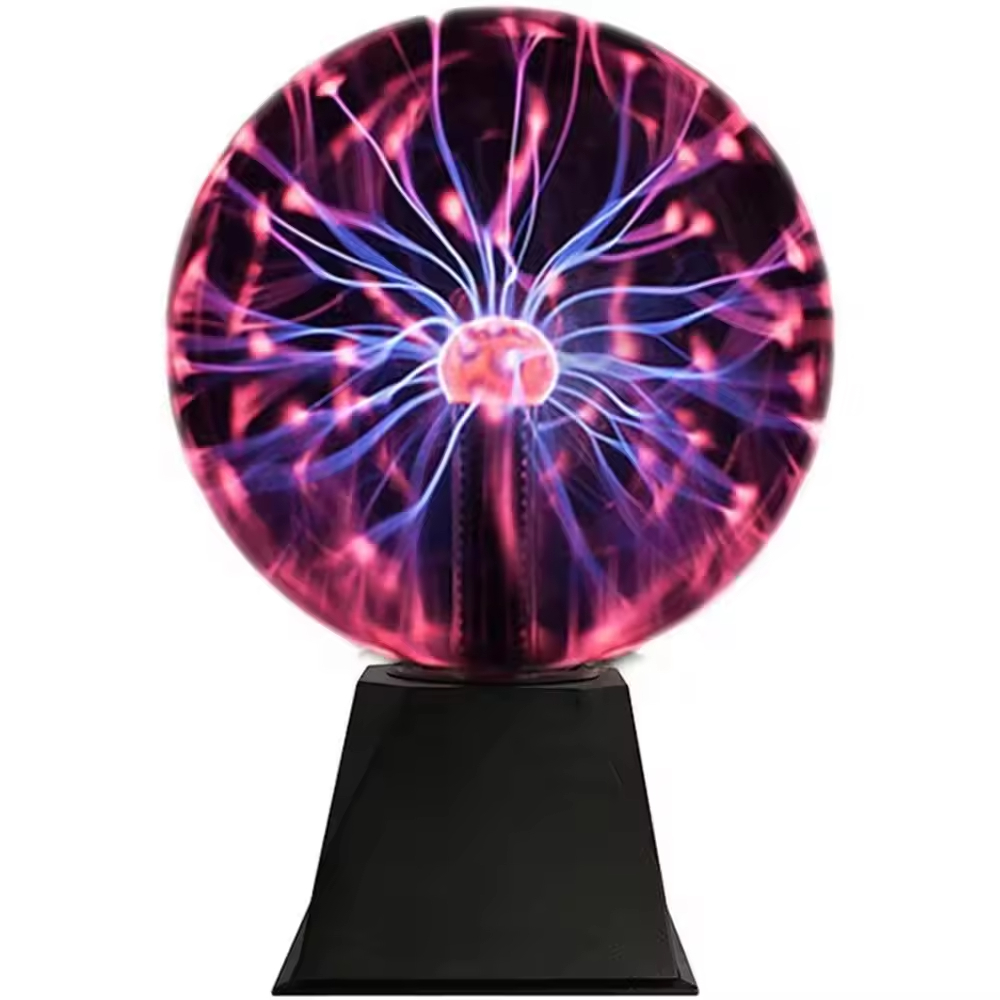 Best plasma ball: Dynamic glowing filaments follow touch, vivid electrostatic visuals + safe design—ideal for learning & engaging science fun.